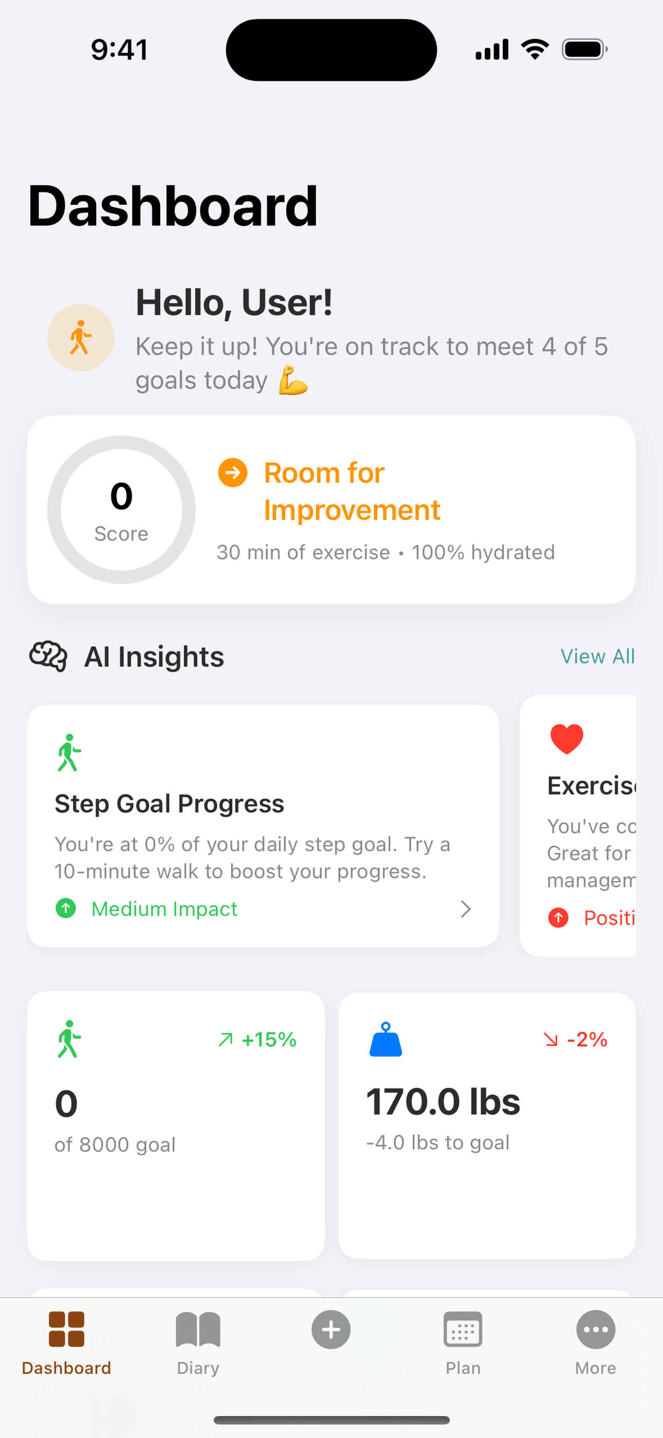Step Counter Screenshot
